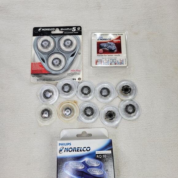Norelco Shaving Heads Genuine Replacement For Shaver Razor Series Lots Mens - Picture 4 of 9